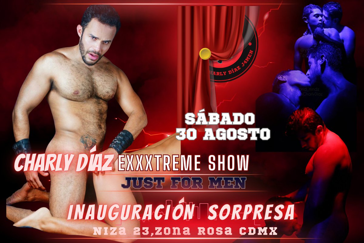 RESERVA A PARTIR DE ESTE LUNES! GRAN INAUGURACIÓN CON SHOW SEXO EN VIVO CON CHARLY DÍAZ! WhatsApp 55 1298 8011
