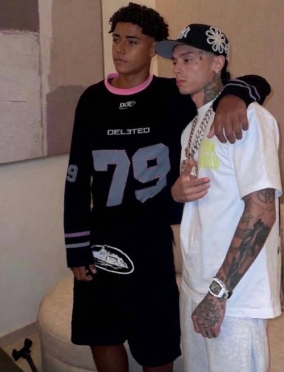 Central Cee and Cristiano Ronaldo Jr. linked up in Saudi Arabia 🇸🇦