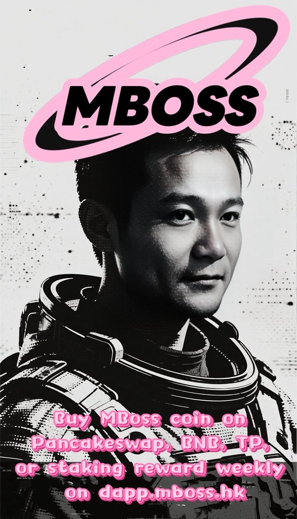 MBoss_MBoss's tweet photo. Let’s Fly To The moon! 

🚀Go buy Mboss to get your own Gold mile! 
♻️retweet us to make u & your friends be rich! 🛎️Buy MBoss coin on Pancakeswap, BNB, TP, or staking reward weekly on https://t.co/Ck3ntOQSJ2
🚀☄️🔥🔔💬♻️🩷💌
#web3 #Bitcoin #memecoin #ETH #mboss #BNB #pancakeswap #TP #OKX
