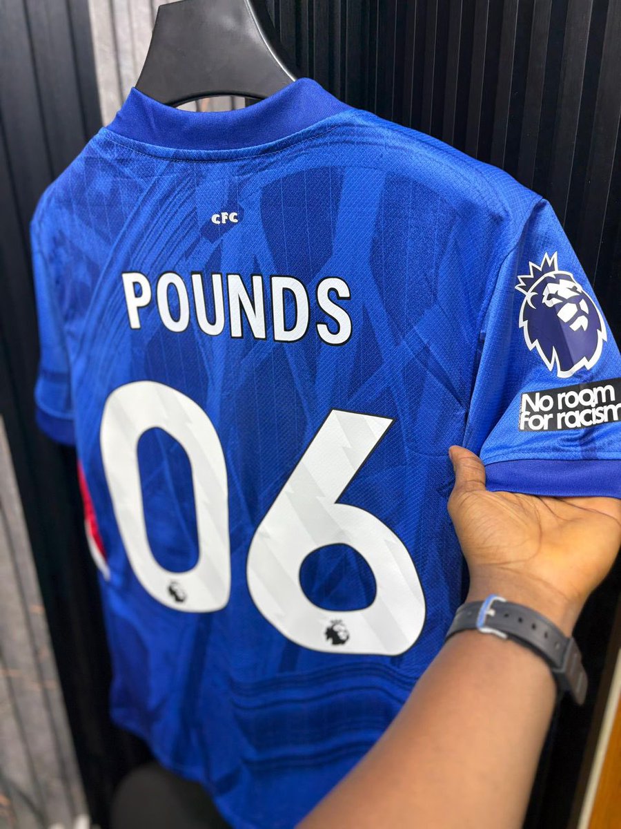 Not just a jersey. It’s legacy.
Wear it. Feel it. Bleed blue. 💙
Now available – Chelsea’s finest! #ChelseaFC #JerseyDrop 

Price: 17,000 

Casado Amen Doris Dede May August Hakimi Dino Melaye Leipzig #TheyCallHimOG #LEGOOnePiece Happy New Month #Chelsea