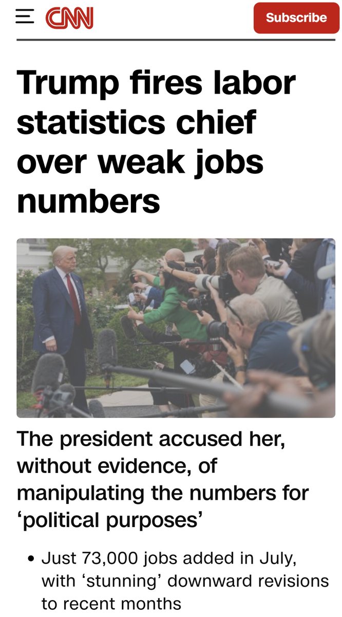 Fred Guttenberg (@fred_guttenberg) on Twitter photo Dear <a href="/realDonaldTrump/">Donald J. Trump</a>,
You can fire those who report the facts, and who make clear how you are destroying America, but people will know. People who are losing jobs or making less, will know. People who are paying more for everything, will know. People who breathe and who pay Dear <a href="/realDonaldTrump/">Donald J. Trump</a>,
You can fire those who report the facts, and who make clear how you are destroying America, but people will know. People who are losing jobs or making less, will know. People who are paying more for everything, will know. People who breathe and who pay
