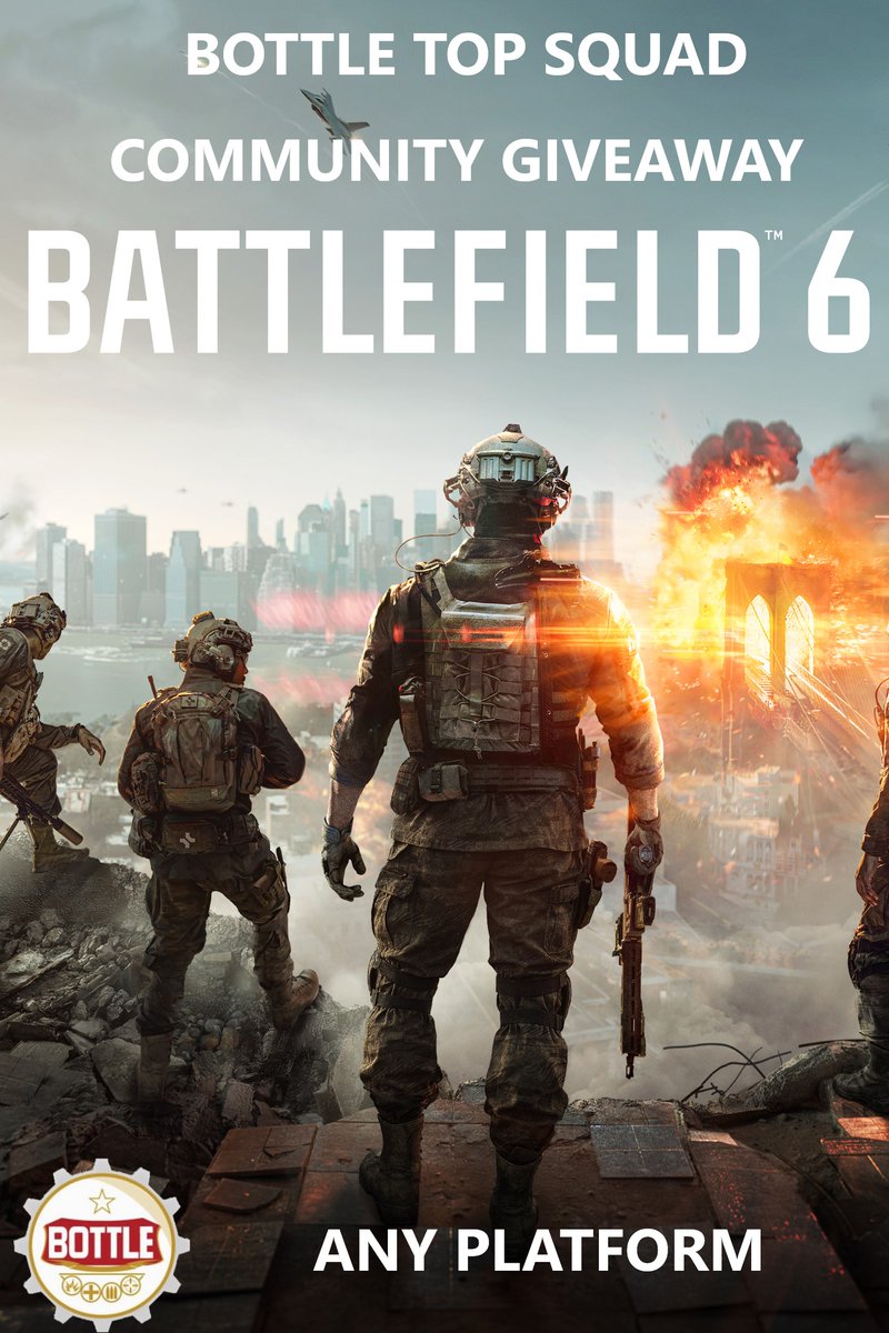 Ok #Battlefiled6 we are going to do a community giveaway, someone is going to win a Battlefield 6 
standard edition game on any platform 
To enter 👇
- Like and retweet 
- Follow us
- Comment your platform 
winner will be chosen Sat Oct 4th
good luck everyone