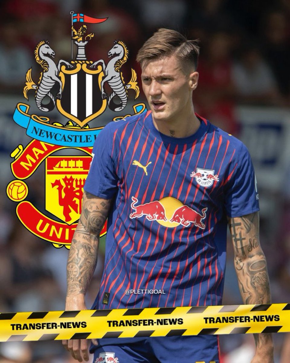 🚨🚨 Excl | Benjamin #Sesko is not in the squad for RB Leipzig’s friendly against Atalanta Bergamo today.

Reason: His imminent departure from Leipzig. He has reportedly already told teammates that he will be leaving.

Newcastle United and Manchester United are pushing to sign