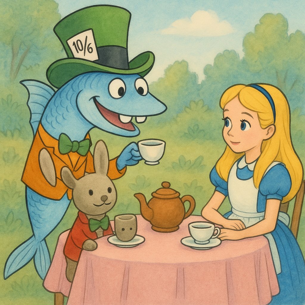 MACKEREL•PACKS 🐟 $MACKS (@mackerelpacks) on Twitter photo Story time at Alcatrout prison library: "But isn't there high mercury content in some fish?" asked Alice. "I extracted it all for the purposes of stiffening my hat" retorted the Mackerel-Hatter. "Now "$MACKS are safe to eat for everyone!" chimed the March Bunny <a href="/kikabunnyrune/">KIKA•THE•BUNNY•PLUSH 🐰 ☮️🧡🌍</a> Story time at Alcatrout prison library: "But isn't there high mercury content in some fish?" asked Alice. "I extracted it all for the purposes of stiffening my hat" retorted the Mackerel-Hatter. "Now "$MACKS are safe to eat for everyone!" chimed the March Bunny <a href="/kikabunnyrune/">KIKA•THE•BUNNY•PLUSH 🐰 ☮️🧡🌍</a>