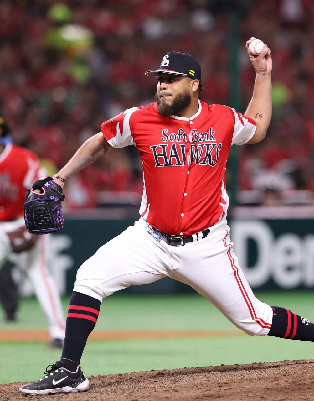 【美品】ダイエー 小久保裕紀 ジャンパー グランドコート ソフトバンクホークス 美品】ダイエー 小久保裕紀 ジャンパー グランドコート