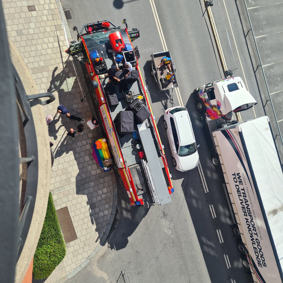 Full rulle på Norr Mälarstrand inför Pride