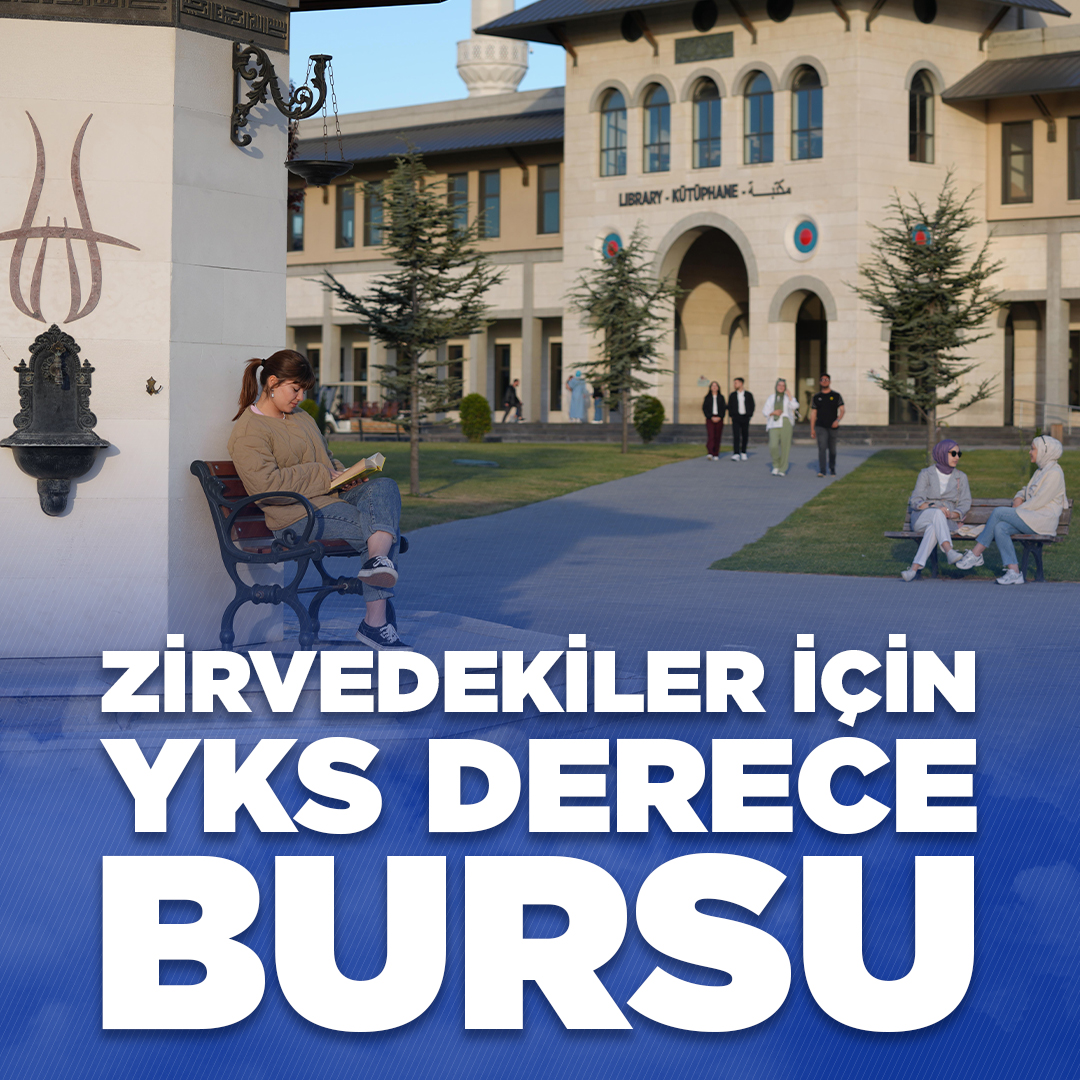🎓 YKS’de dereceye giren adaylara İZÜ’den özel burs!

🔹 Sözel ve Dil puan türünde ilk 100'de
🔹 Eşit Ağırlık puan türünde ilk 1.000'de
🔹 Sayısal puan türünde ilk 5.000'de 

yer alan adaylar, aylık 21.000 TL’ye kadar burs, yurt ve yemek desteği alacak.

📍 Ayrıntılı bilgi için: