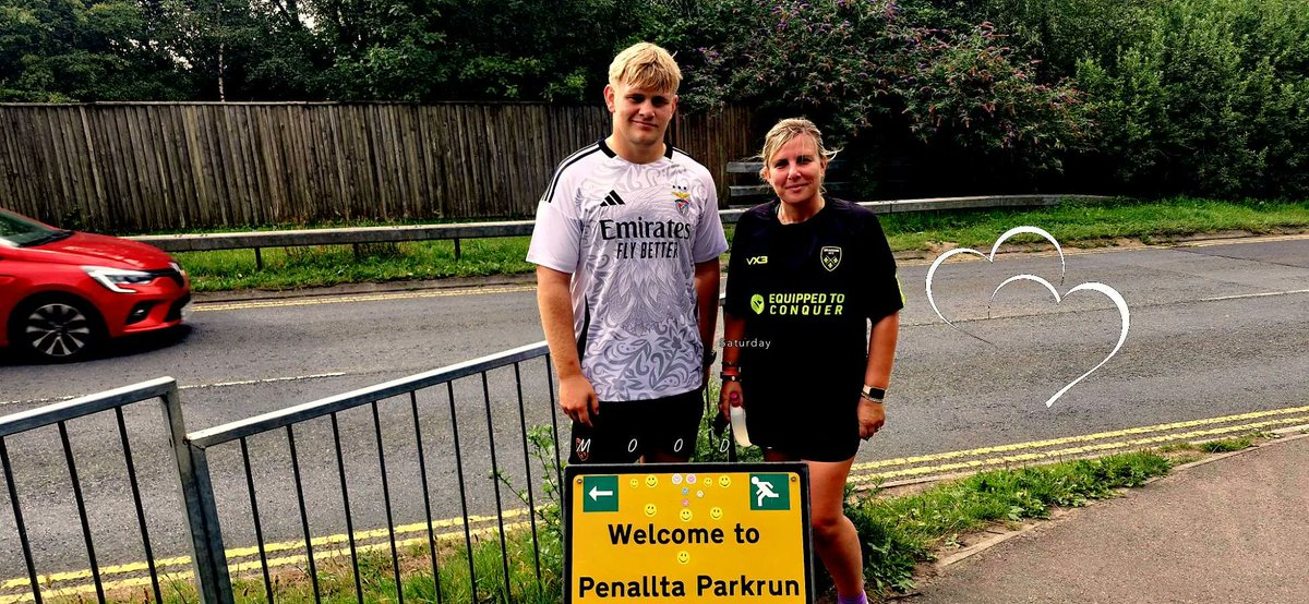 Take a 21 year old pace setter and get a PB 💪🏃‍♀️🏃‍♂️🥰 <a href="/PenalltaParkrun/">Penallta parkrun</a>