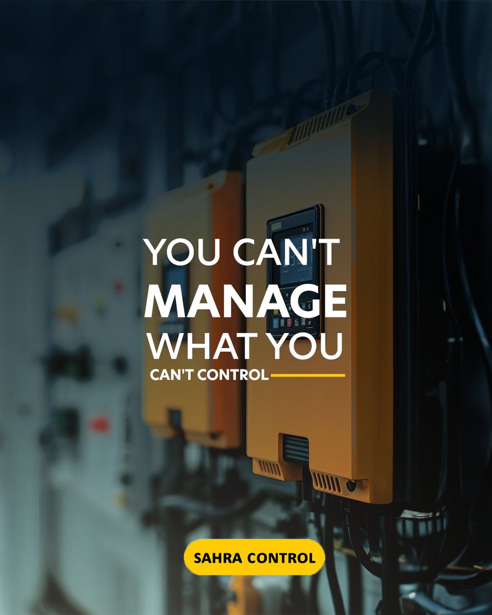 SahraControl's tweet image. Control your energy Control your costs.
Motors consume up to 70% of your plant’s energy
VFDs make every watt count.
At Sahra Control, smart control is what we do best.
📉 Save energy. Gain control.
📞 9200 09 204 🌐 sahracontrol.com
.
#SaudiIndustry #SmartIndustry #VFD