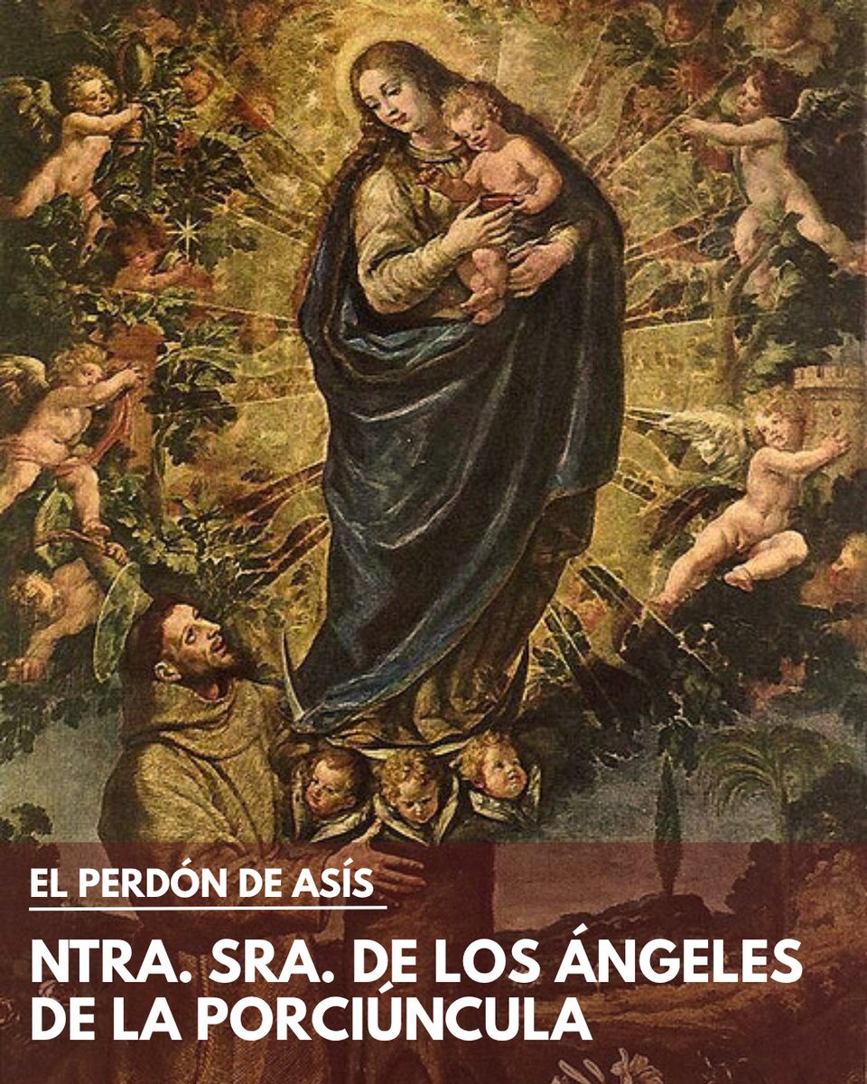 💚 LA ESPERANZA NO DEFRAUDA

📌 2 de agosto: Nuestra Señora de los Ángeles de la Porciúncula. Hoy la Familia Franciscana celebra una de sus fiestas más queridas: el Perdón de Asís. 

📖 Artículo completo del Hno. Benjamín Echeverría en nuestra web: hermanoscapuchinos.org/actualidad/544…