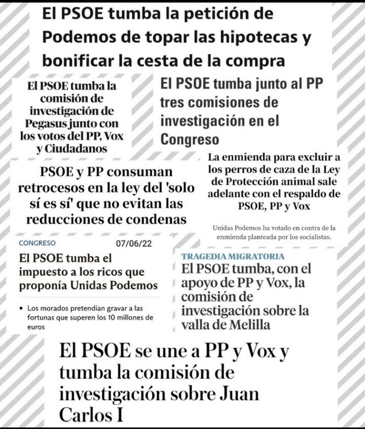 🦞
La pinza , y no me refiero a un utensilio para tender la ropa

Ni tan siquiera les dan vergüenza 🤦 
🦞