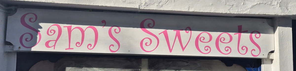 Coming soon to Polperro Cornwall ! Sam's Sweets !