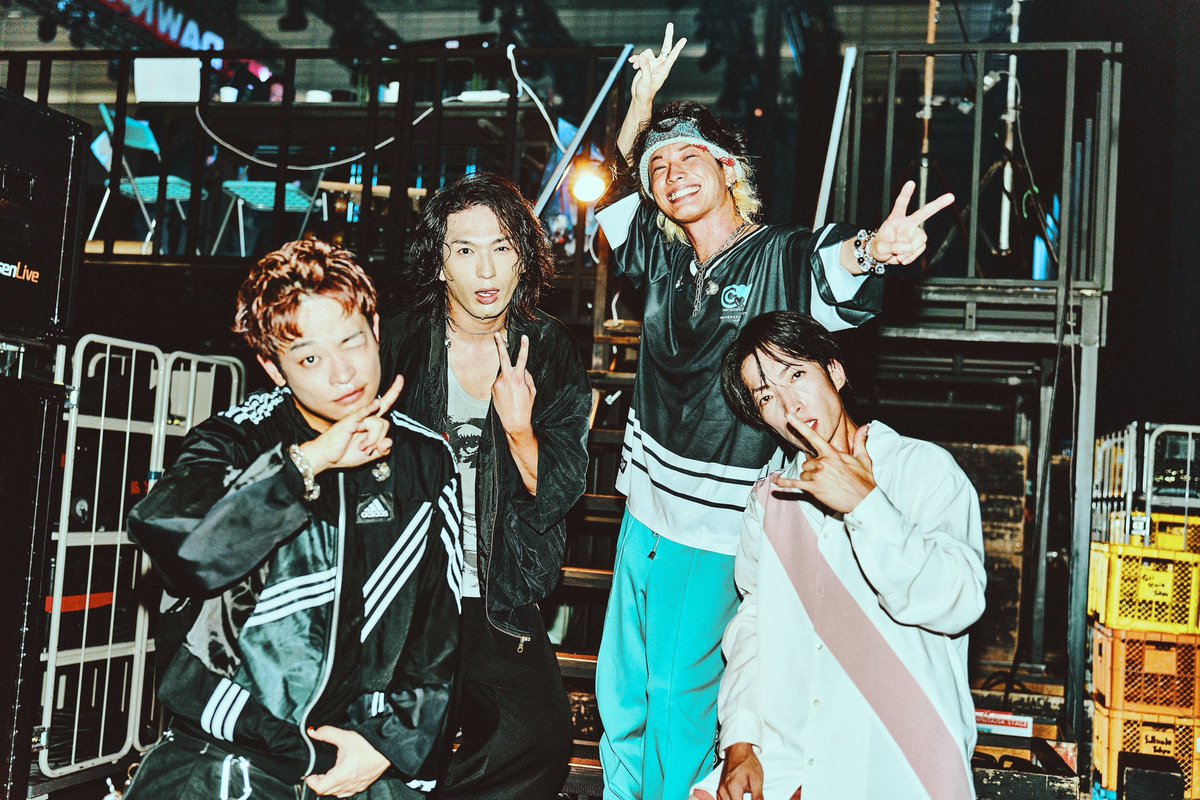 oral_official's tweet photo. 【出演終了！】

「New Horizon Fest」出演終了！
ライブをご覧いただいたみなさん、ありがとうございました！
coldrain Masatoさんのまさかの飛び入り参加もあり、とても楽しかったです🔥🔥
またライブでお会いしましょう！

photo by @ryotalaw https://t.co/Rtnzs98z35