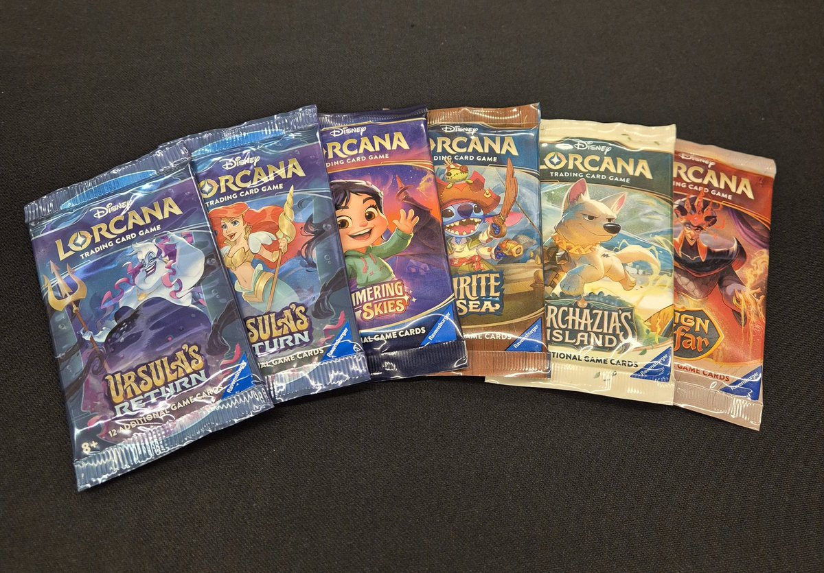 matt_pak's tweet image. First Lorcana sealed event. Let&apos;s goooooo....