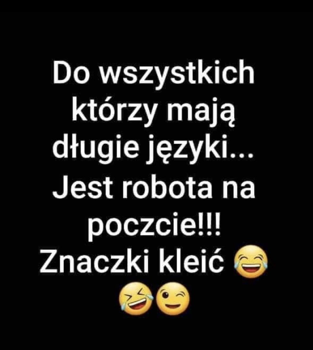 Do złych języków… i hejterów‼️⤵️