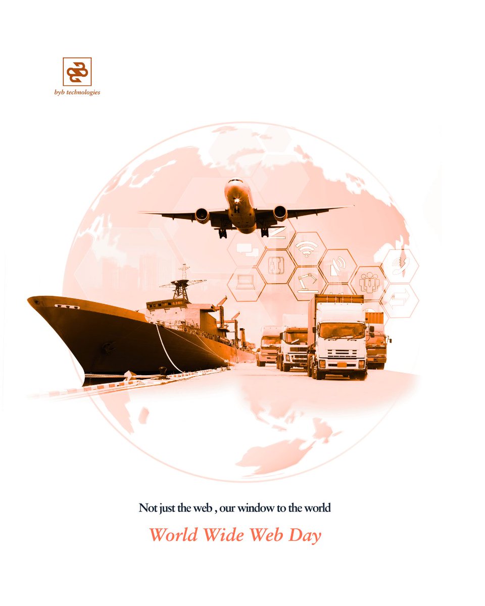 BybTechnologies's tweet photo. From sky to sea, the web connects it all.
Celebrating the power that moves the world — one click at a time. 🌐

#WorldWideWebDay #BYBTechnologies #DigitalConnectivity #TechForChange #WebPower #SmartSolutions #GlobalReach #DigitalTransformation #InnovationEverywhere https://t.co/orpTW7CaPk