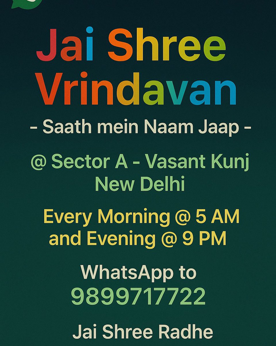AmitPmp's tweet photo. @Geetashloks Radhe Radhe https://t.co/yLAKvMNt1h
