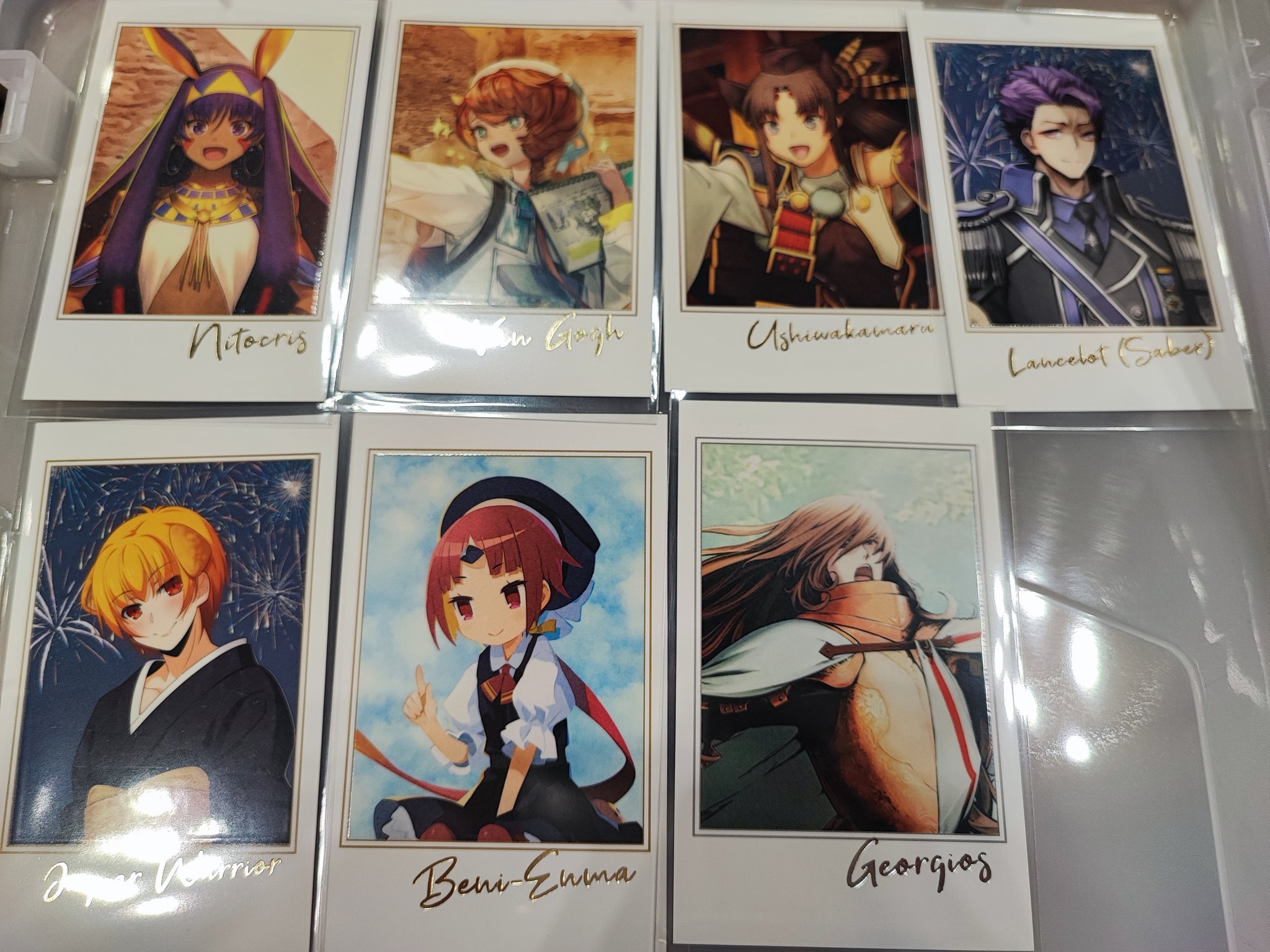 fgo ポートレート チェキ ホルダー コンプリート コンプ 9周年 fgo ポートレート チェキ ホルダー コンプリート コンプ 9周年