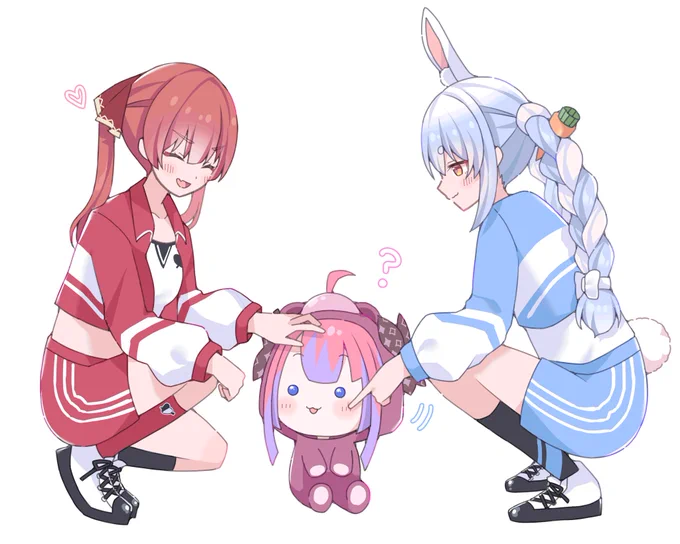 ちっちゃくて可愛かった #ぺこらーと #マリンのお宝 #ヴィヴィメイク