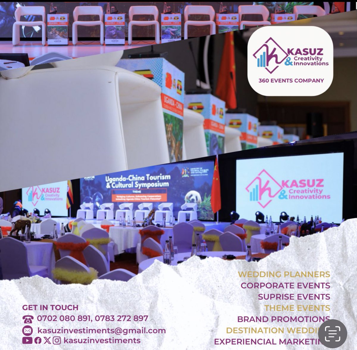 iamshabie's tweet photo. From start to finish, kasuz brings your vision to life.
Planning✅ Setup✅ Execution✅ Memories✅. That’s what 360’ events perfection looks like.🎉
#KasuzEvents
#PerfectEvent
#360Events @kasuz_invest https://t.co/sO6SDC2sRC