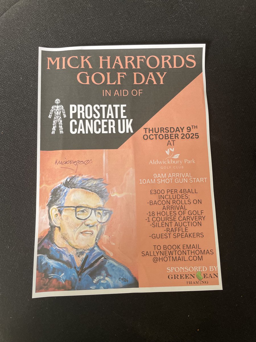 Mick Harford (@mickharford) on Twitter photo Looking forward to a great days golf and fundraising for β¦<a href="/ProstateUK/">Prostate Cancer UK</a>β© at β¦<a href="/AldwickburyGolf/">Aldwickbury Park GC</a>β© golf club. Please sign up to play, and listen to our guest speakers on the day, and also a silent auction plus raffle prizes and other events. ππΌββοΈ Looking forward to a great days golf and fundraising for β¦<a href="/ProstateUK/">Prostate Cancer UK</a>β© at β¦<a href="/AldwickburyGolf/">Aldwickbury Park GC</a>β© golf club. Please sign up to play, and listen to our guest speakers on the day, and also a silent auction plus raffle prizes and other events. ππΌββοΈ