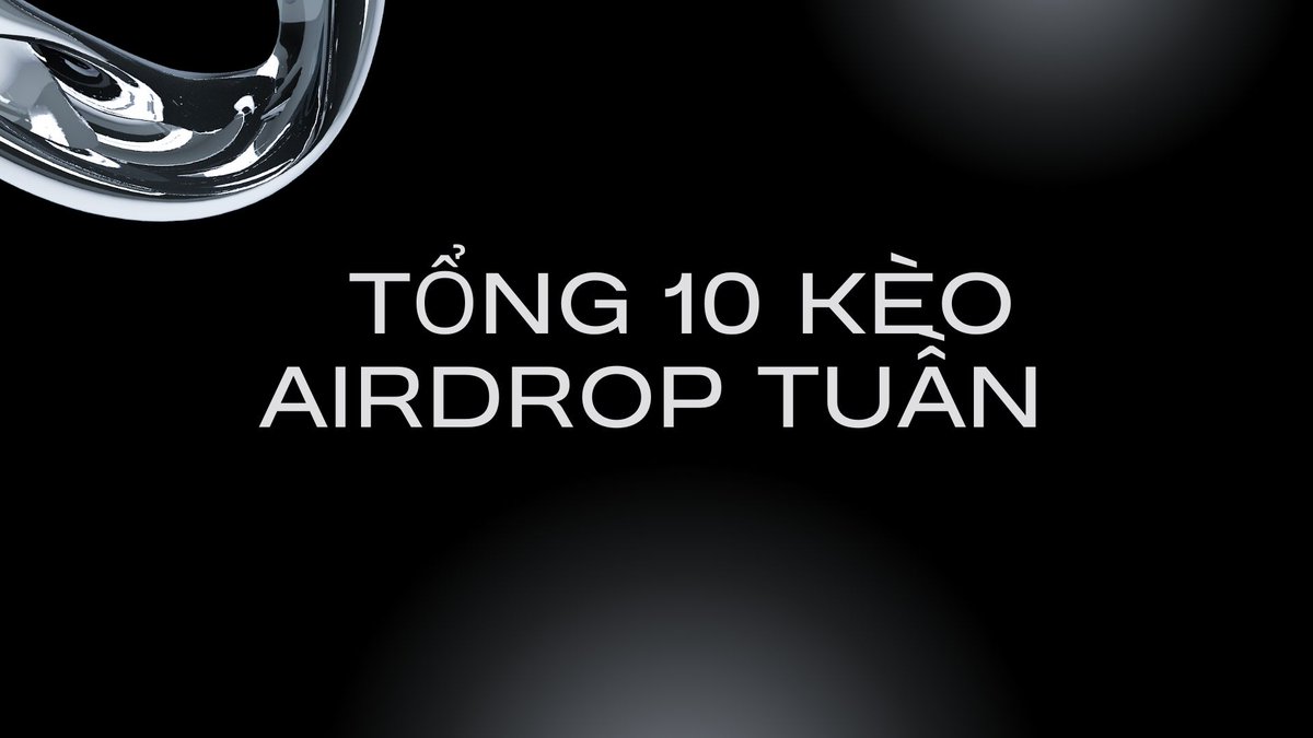 Tổng hợp 10 kèo Airdrop anh em có thể cày
Like, retweet và book mark lại làm nhé mọi người

Chi tiết:👇