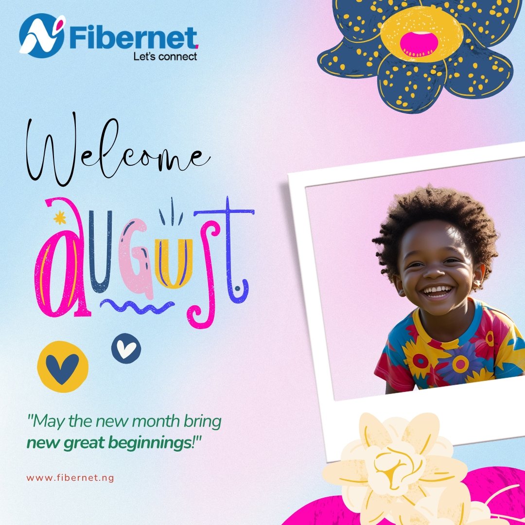 Happy New Month!

Welcome to August 🤗 May the new month bring new, great beginnings!