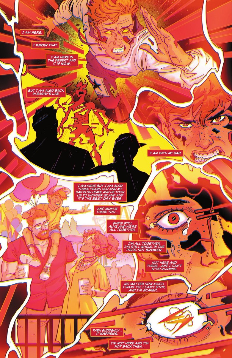 Goku3Xeno's tweet photo. What the fuck !!!! This is insane !! So glad I spun back on this !!! Wally is outrageous!!!!✨☃️

#absolue #Flash #DC #comics https://t.co/0GuOzEWL0x