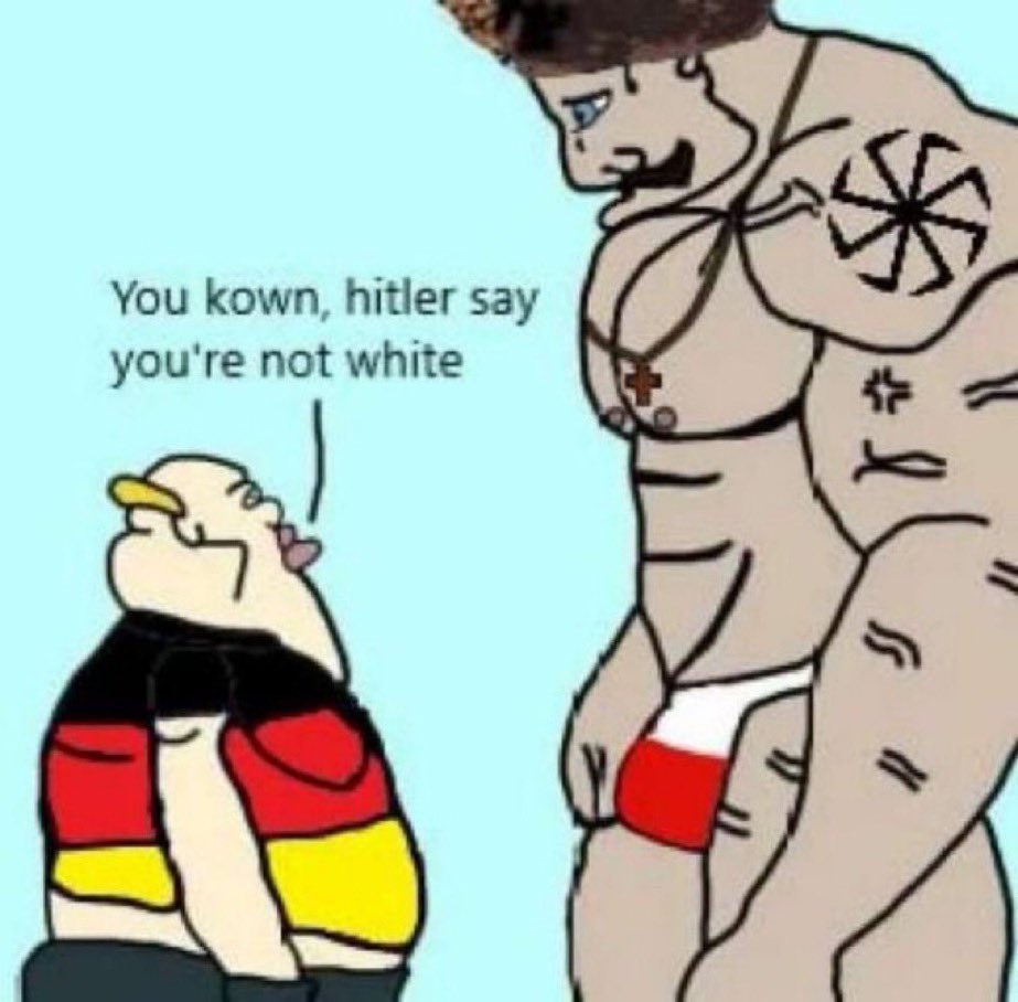 PolishLemon's tweet photo. @notmaxon24000 Germans and wannabe edgy Nazis crying lmao https://t.co/GJyoys9Gaz