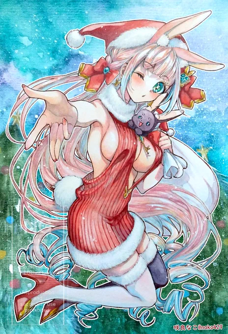 バニーの日! Skebで描かせて頂いた時音ありすさんです #バニーの日