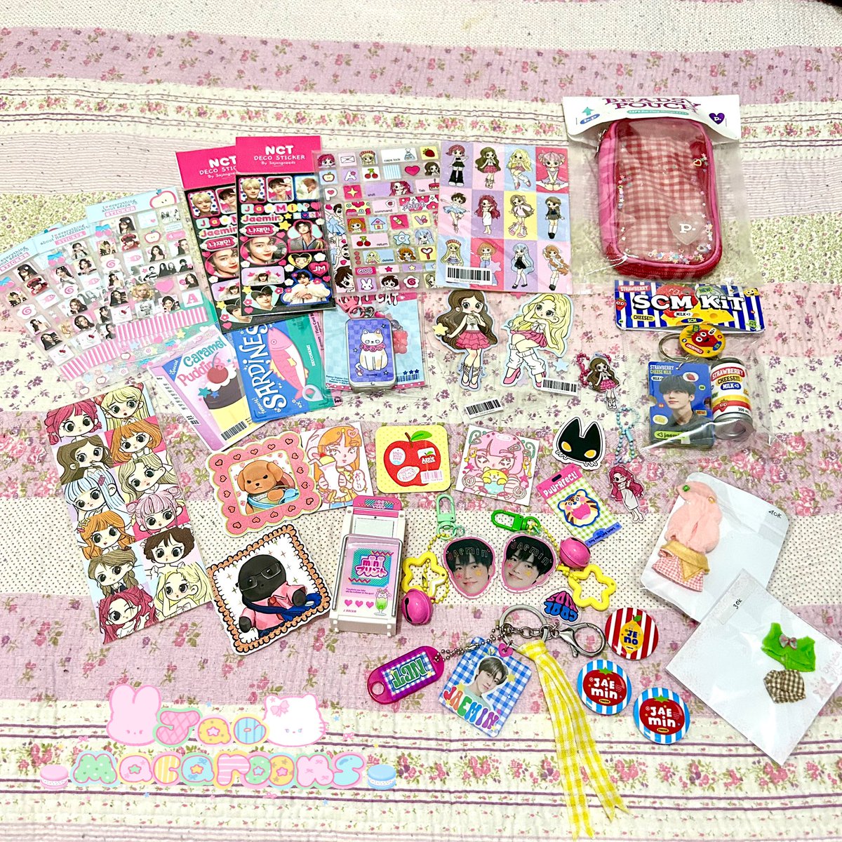 jaemacaroons's tweet photo. OMO! MARKET HAUL  🍮˒ ✿ *  ₊˚ˑ 💝

*open jastip day 2! klo mw yhh https://t.co/nQqJHUAP8E