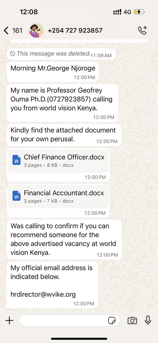 georgenjoroge_'s tweet image. Another useless Luo scammer at it again “Professor Geoffrey Ouma, PhD” from @WorldVisionKE using a fake stolen templates and recycled templates. How are you this loud yet this stupid? Even in fraud, you’re amateurs. Kikuyus steal billions and stay quiet. You use fake titles and…