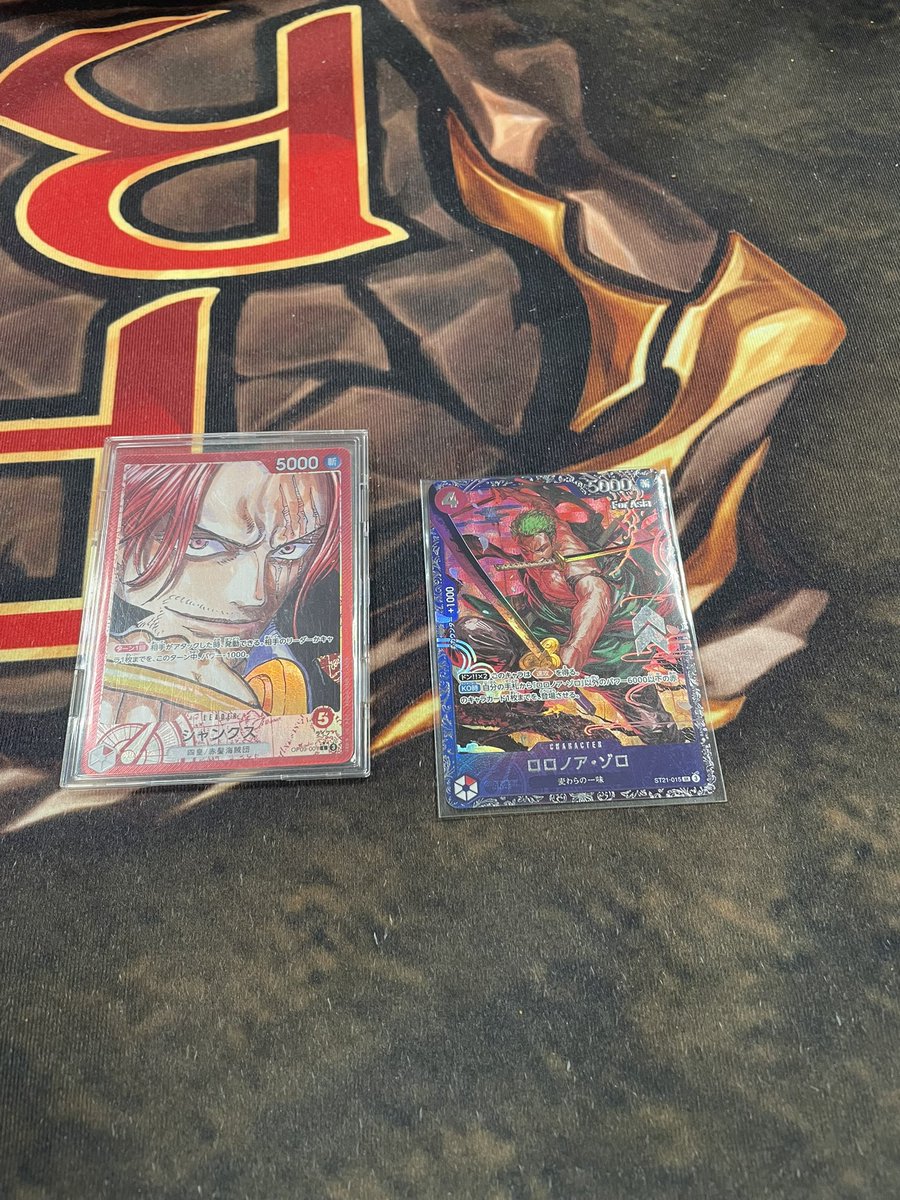 2/8/25
Imaginarium Flagship 
Deck Used: SHANKSSS
R1: UP Luffy ✅
R2: PB Luffy ✅
R3: GP Luffy ✅
R4: UP Luffy ✅

Swiss Rank 1/32 

Top Cut 🙄
R1: GP Luffy ✅
R2: Green Zoro ❌

Stupid Top Cut 

But I’ve been smiling since I made this deck, I’m so much happier! SHANKS IS BACK!