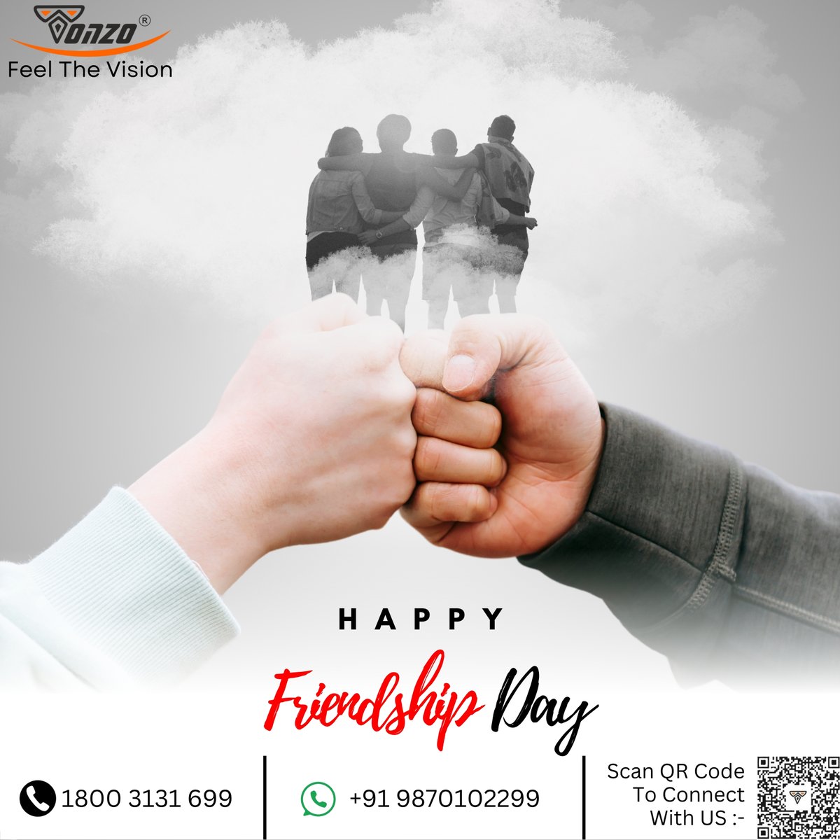 tonzoindia's tweet image. 👊 जब दोस्त साथ हों, तो हर दिन खास बन जाता है!
 Happy Friendship Day to all the amazing bonds that make life brighter.
🎥 जैसे एक Projector हर Frame को रोशन करता है,
वैसे ही दोस्त हर पल को यादगार बना देते हैं!
Celebrate Friendship. Celebrate Connection.
#TonzoProjector के साथ ❤️