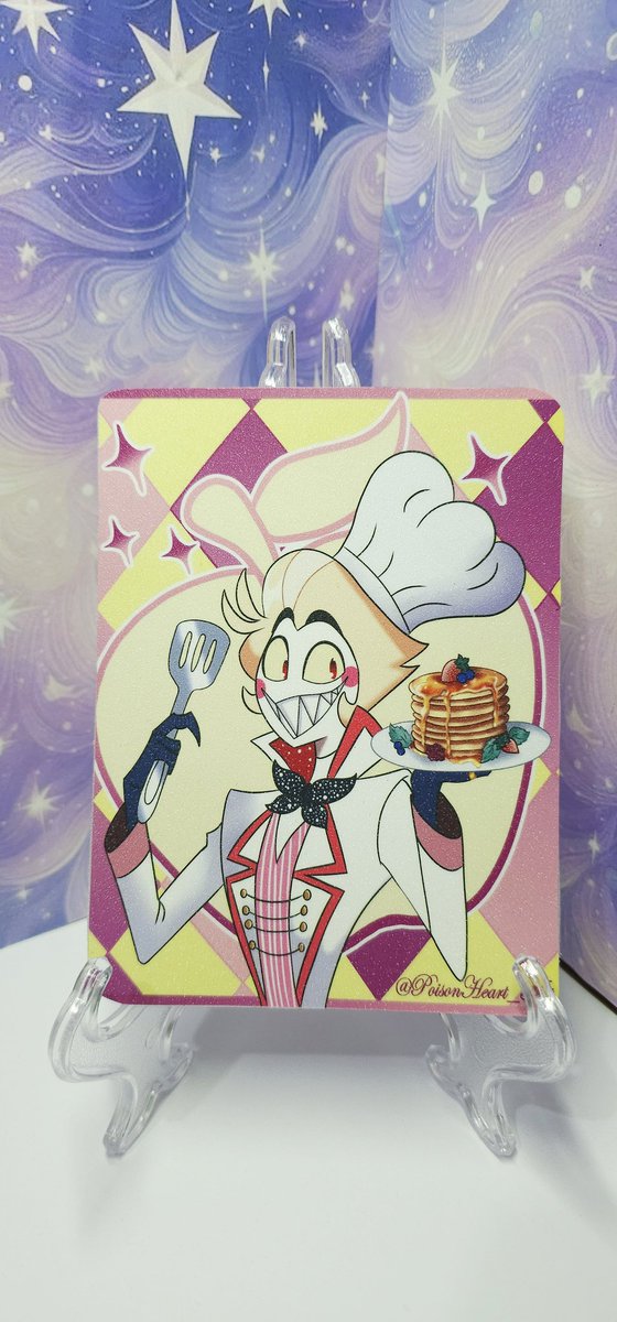Seraph_Cult's tweet photo. Poster de Lucifer !! #HazbinHotel #LuciferHazbinHotel #poster #seraphine_art https://t.co/l17MqWlbhD