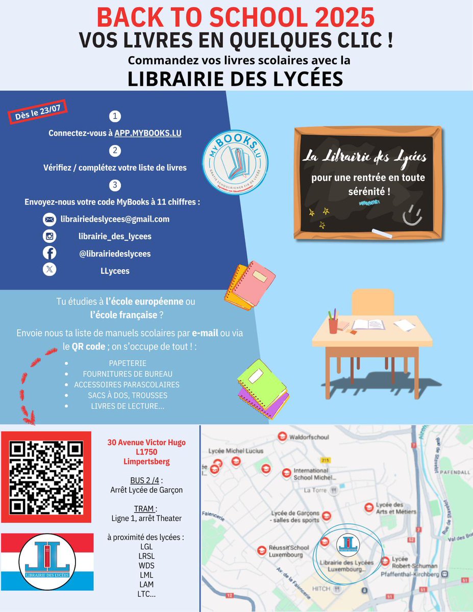 Librairie des Lycées Luxembourg tweet media