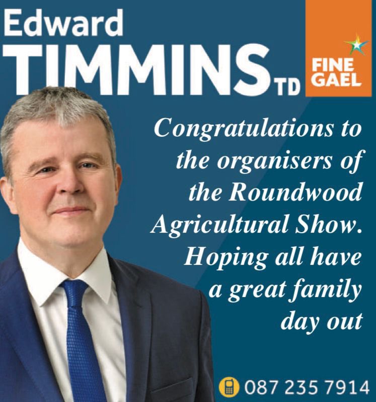 EdwardTimmins_1's tweet photo. Good luck to all involved in Roundwood Agricultural Show which takes place tomorrow.
A great line up of events.
Congratulations to the organisers. 👏
Edward.
#Roundwood
#Wicklow
#RoundwoodAgriculturalShow https://t.co/6altolW4Ny