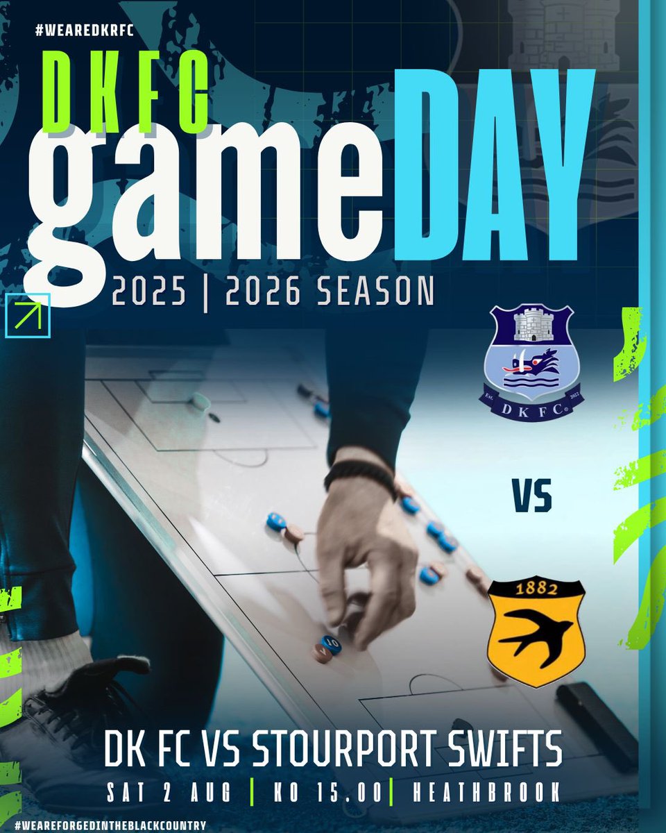 Dudley Kingswinford FC (@dkfootballclub) on Twitter photo 📣 It’s game day!
⚽️ League football is back at DKFC as we begin our West Midlands Regional Premier Division journey. KO 15.00!
<a href="/sockshopuk/">SOCKSHOP</a> <a href="/rajputwallheath/">Rajput Indian cuisine</a> <a href="/mapleworkwear/">Maple Workwear</a> #DKFC 📣 It’s game day!
⚽️ League football is back at DKFC as we begin our West Midlands Regional Premier Division journey. KO 15.00!
<a href="/sockshopuk/">SOCKSHOP</a> <a href="/rajputwallheath/">Rajput Indian cuisine</a> <a href="/mapleworkwear/">Maple Workwear</a> #DKFC