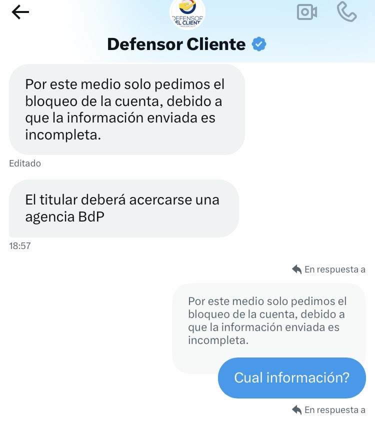 <a href="/BancoPacificoEC/">Banco del Pacífico</a> <a href="/PacifiCard/">PacifiCard</a> <a href="/superbancosEC/">SuperDeBancosEc</a> <a href="/DEFENSORIAEC/">Defensoría del Pueblo de Ecuador</a> hay una pagina verificada que se están haciendo pasar por la defensoria y luego te escriben en WhatsApp <a href="/MrLinkEc/">Mr. Link</a> su ayuda difundiendo este caso