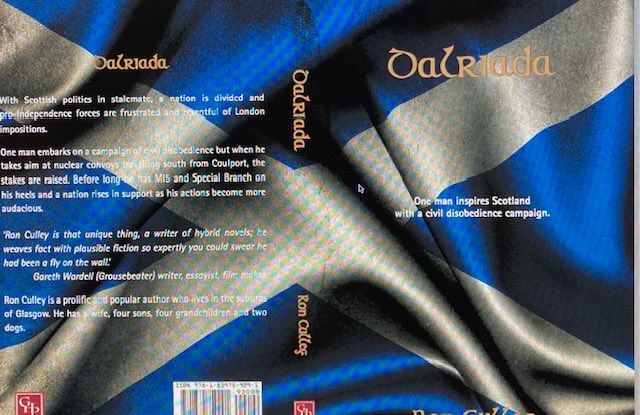 For all Scots who want rid of Trident!

With Scottish politics in stalemate, a nation is divided and pro-independence forces are resentful. One man embarks upon a campaign of civil disobedience but when he takes aim at nuclear convoys, stakes are raised.

amazon.co.uk/Dalriada-Ron-C…