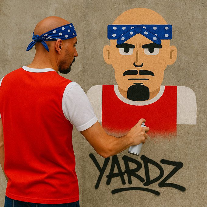 Giving away 5x Gtd spot for <a href="/base_yardz/">YARDZ</a> 

Giveaway Requirements:
Follow me
Follow: x.com/base_yardz
Like + RT + Comment: Pinned X tweet
x.com/base_yardz/sta…

Chain: BASE
Collection: Geometric PFP
Supply: 7777
Mint Price: WL: FREE / Public:  0.00075 ETH (3$)
Mint