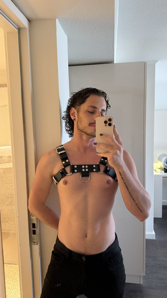 Guess who bought a harness yesterday