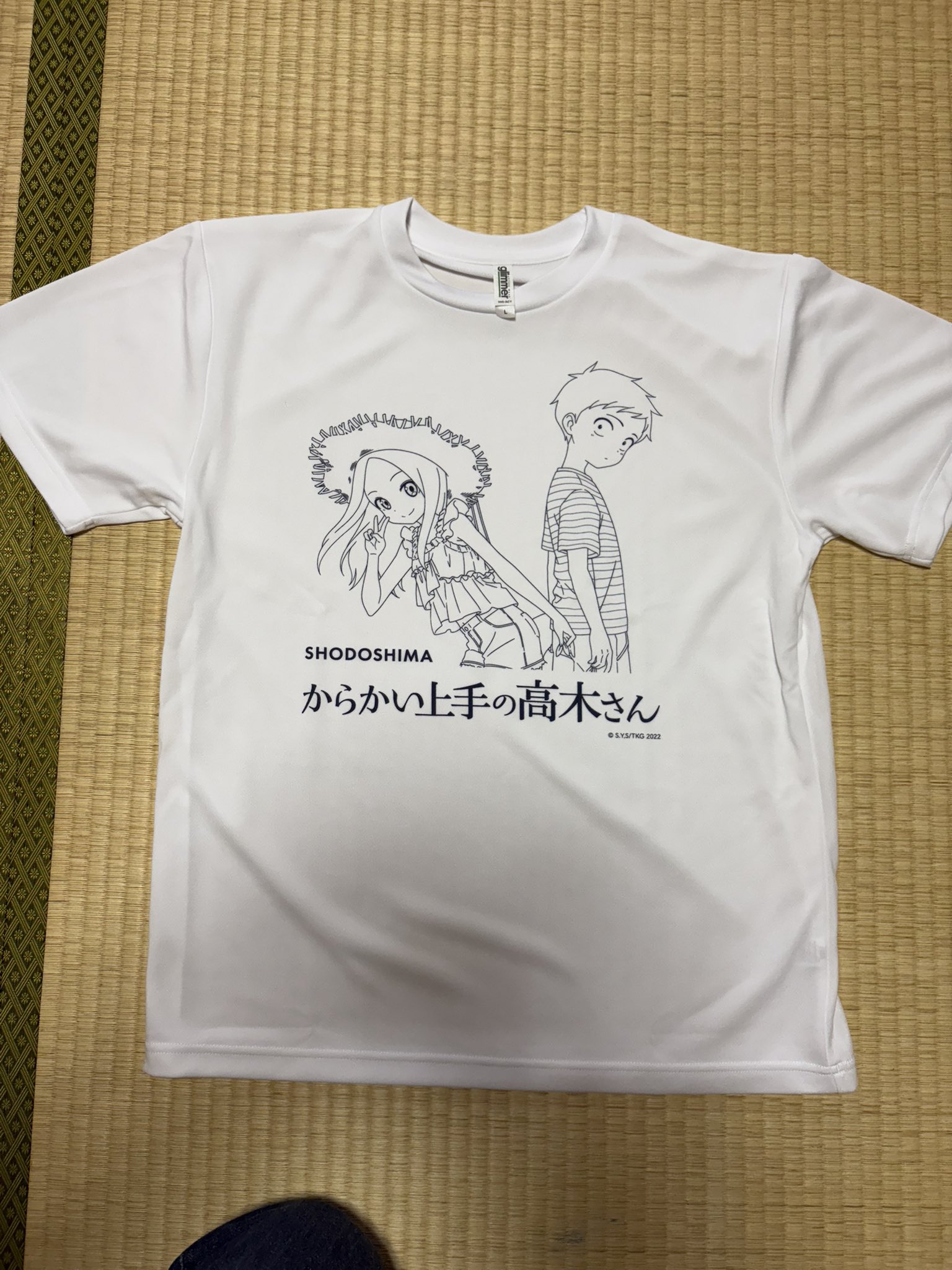 からかい上手の高木さん小豆島限定Tシャツ HiroKuma〔JS2NDI〕 on X: 