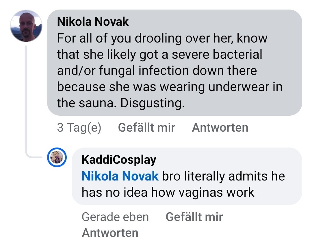 Vaginas.............. don't work like this.................

Im afraid to report I did not get a fungal infection after the ciri sauna photoshoot i--