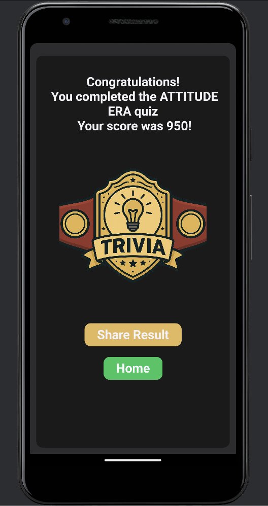 DBTechProjects's tweet image. Week 3 of building Daily Wrestling Trivia 🚀
📦 Set up the Room database
💾 Imported Question Data
🎨 Refined Question screens with animations
🏆 Added the Quiz Result screen
Next up is the Daily Streak UI🔥
#BuildInPublic #AndroidDev #Kotlin