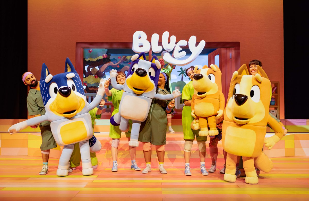 Bluey is coming to 𝐘𝐨𝐫𝐤 - FOR REAL LIFE!🐾

Bluey, Bingo, Bandit and Chilli are heading to York in the Olivier award-nominated live stage show, Bluey’s Big Play🌟

🗓️ Thu 19 - Sun 22 Mar 2026
🎟️ atgtix.co/3F9z0vA

#Bluey #Theatre #York #Yorkshire
