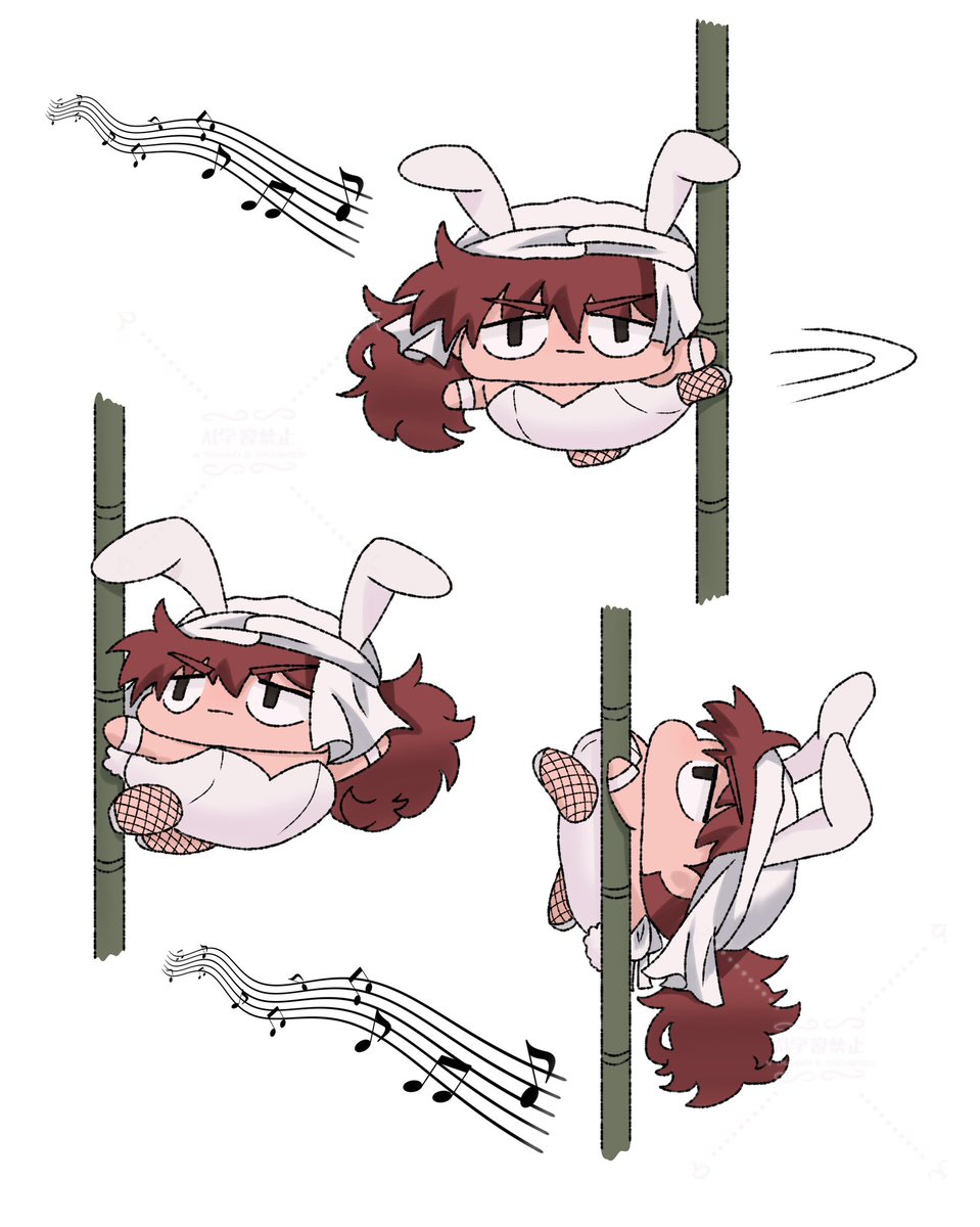 竹ぽーるだんすちいこﾃﾝｷ殿③ ばにーVer🐰
いつもよりせくしーに!