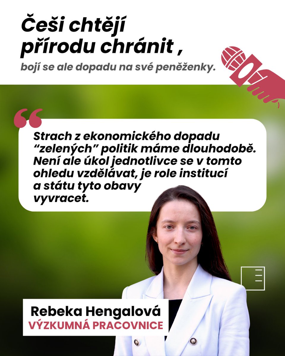 Říkají firmy pravdu o svých "eko" výrobcích? Proč se o greenwashingu v Bruselu náhle mlčí? A co si Češi myslí o ochraně životního prostředí a zdražování?

Rebeka Hengalová odpovídala v pořadu Naše Česko na TV Nova. Poslechněte si celý rozhovor zde: europeum.org/v-mediich/tn-c…