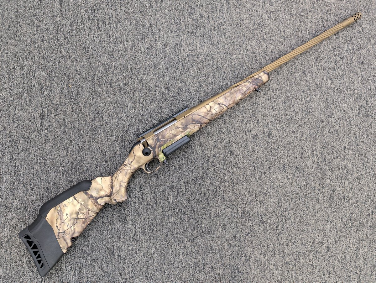 CleaverFirearms's tweet photo. New Ruger American Gen II GO WILD Super Special, Available In 6.5 Creedmoor, 308win & 450 Bushmaster....
#ruger #american #gowild #generation2 #cerakote #burntbronze #camo #synthetic #muzzlebrake #allweather #submoa #madeinamerica #special https://t.co/LJqA5aaEMA