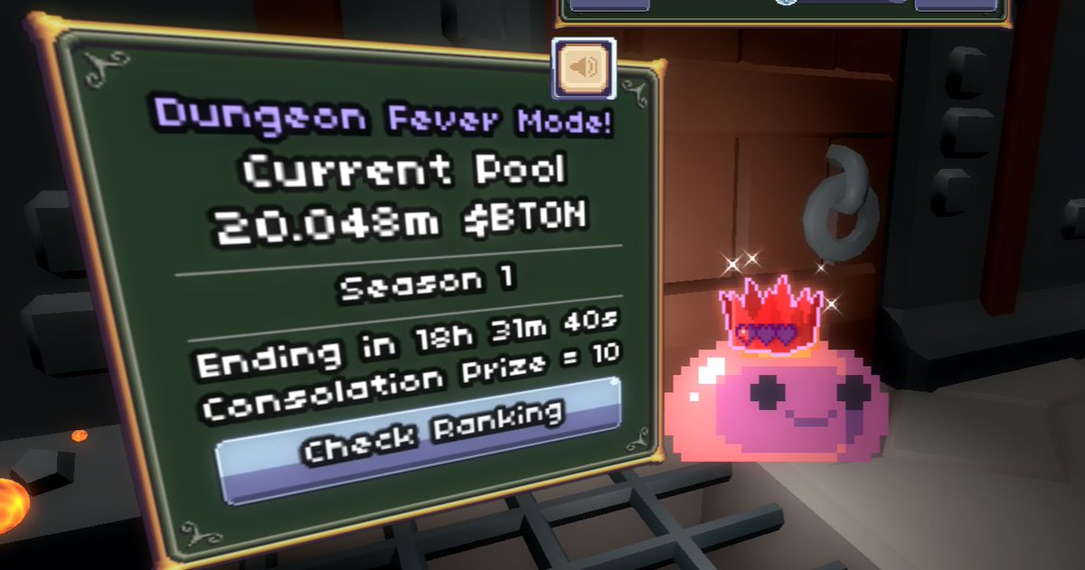 We are in the home stretch 18 hours remaining (give or take 1 hour 😂 due to the trigger check)

Prize pool now swelled up to 20 mil BTON for those who wants it. Remember that score = % slice of the pie, not your ranking.

10% also goes to the overall top ranker, distributed by